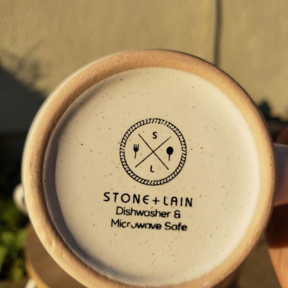 NEW Stone Lain 4 Piece Stoneware mugs cups Coffee Tea dishes Dinnerware Set - Picture 7 of 16